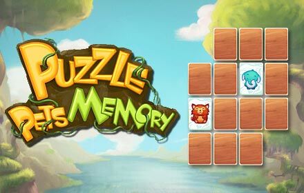 Puzzle Pets Memory